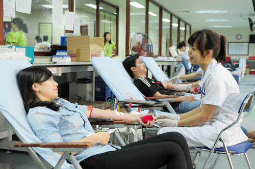 Rất nhiều người coi hiến máu là món quà Trung Thu dành tặng cho các em