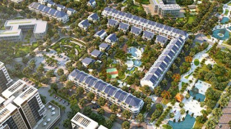 Phối cảnh Tiểu khu BT1 - Khu đô thị Đặng Xá II