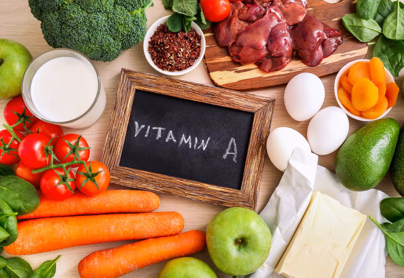 Thực phẩm giàu vitamin A giúp tăng cường hệ miễn dịch, bảo vệ mắt và niêm mạc. Thực phẩm giàu vitamin A giúp tăng cường hệ miễn dịch, bảo vệ mắt và niêm mạc.