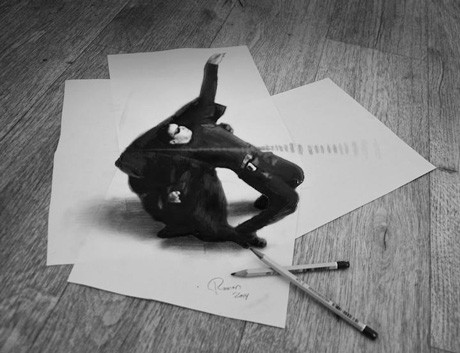 Trai 8X làm tác phẩm 3D siêu thực ảnh 11