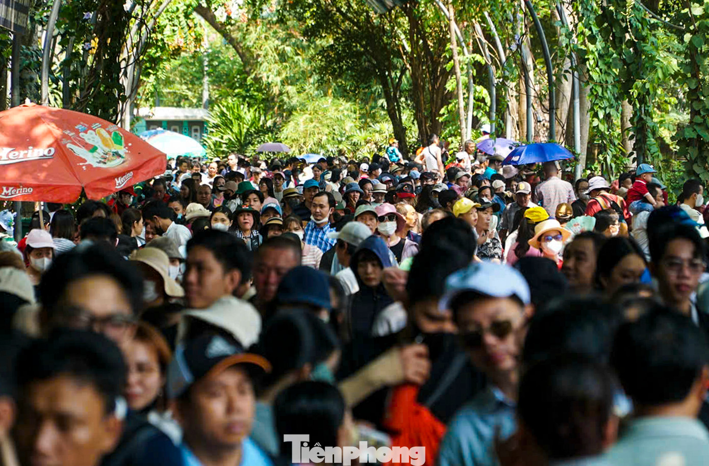 Sáng 6/4, hàng nghìn người dân đã đổ về Thảo Cầm Viên tham quan và vui chơi trong ngày thứ hai của kỳ nghỉ lễ Giỗ Tổ Hùng Vương.