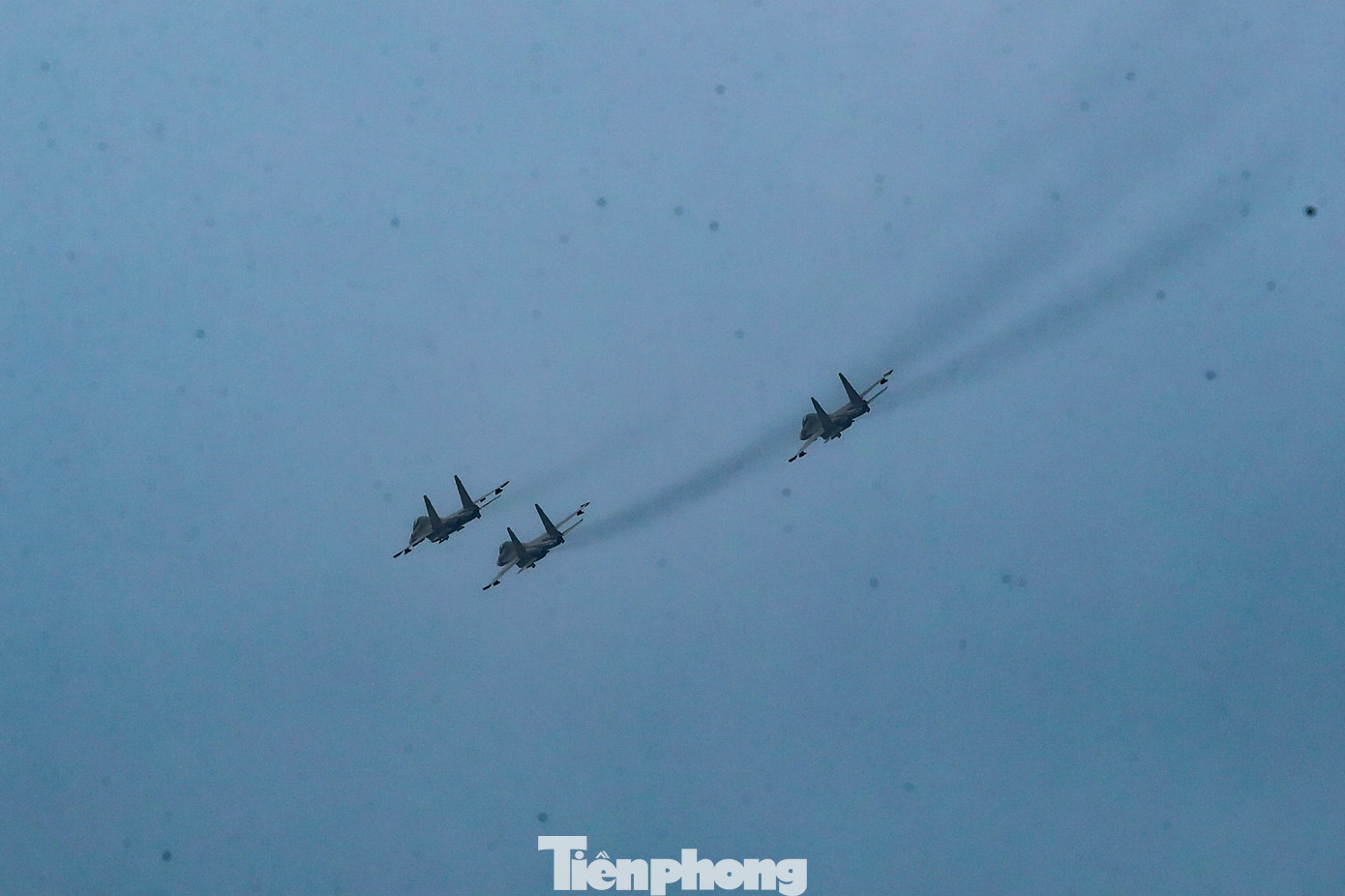 "Đợt thả bẫy nhiệt lần đầu thành công", đại diện Sư đoàn 370 nói.