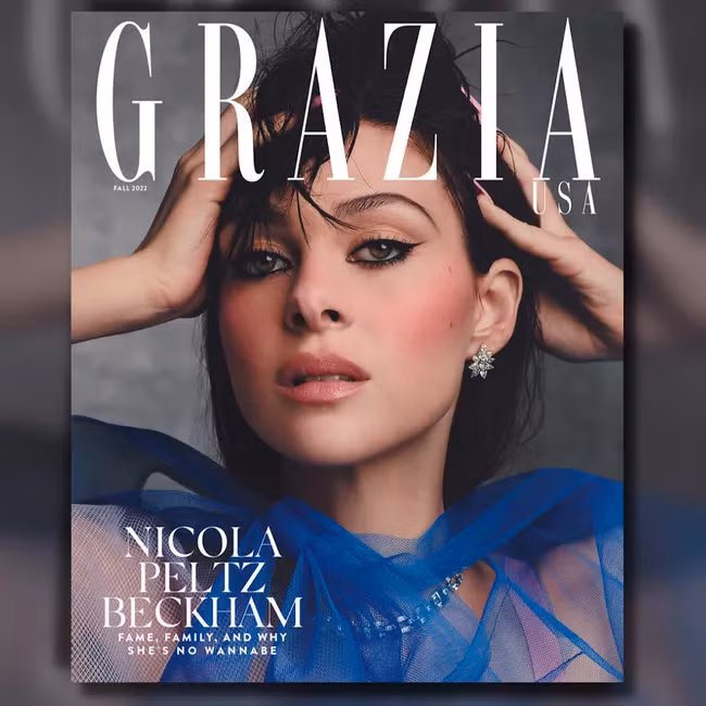 Nicola Peltz xuất hiện trên bìa tạp chí Grazia ấn bản phát hành tại Mỹ. Nicola Peltz xuất hiện trên bìa tạp chí Grazia ấn bản phát hành tại Mỹ.