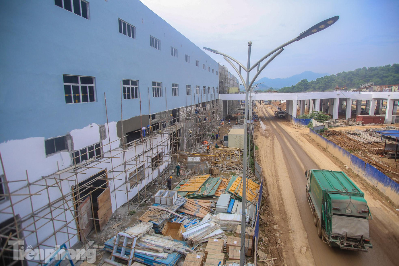 Dự kiến Nhà máy Điện rác Sóc Sơn sẽ thử nghiệm vận hành cả dây chuyền vào đầu tháng 9/2021.