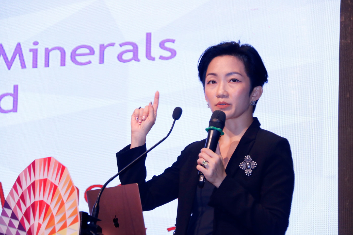 Bà Khun Tip - Tổng Giám đốc Sol Corporation International - công bố chiến lược mở rộng thị trường tại Việt Nam. Bà Khun Tip - Tổng Giám đốc Sol Corporation International - công bố chiến lược mở rộng thị trường tại Việt Nam.