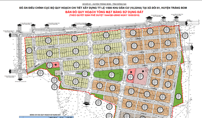 Dự án Khu dân cư Tân Thịnh có diện tích hơn 18 ha, được UBND tỉnh Đồng Nai chấp thuận chủ trương đầu tư và giới thiệu địa điểm vào năm 2016. Dự án do Công ty Cổ phần Đầu tư LDG - LDG Investment làm chủ đầu tư.