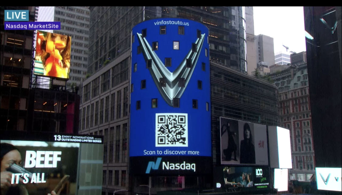 Các cổ đông VinFast đang chào bán 75,7 triệu cổ phiếu VFS.