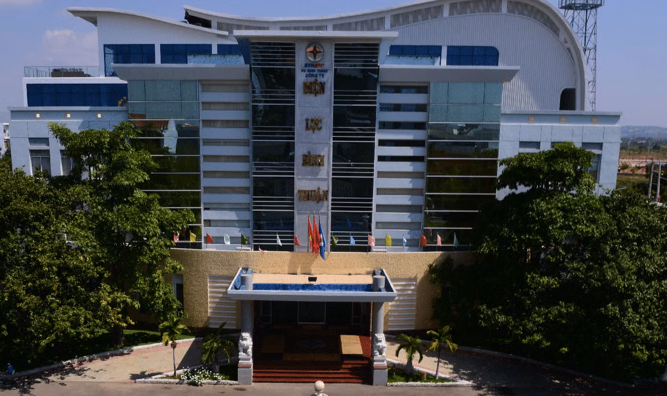 Trụ sở Công ty Điện lực Bình Thuận.