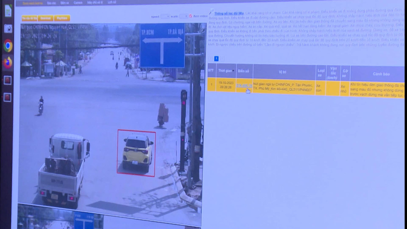 Hiện tại, Bà Rịa - Vũng Tàu chỉ mới xử phạt nguội vi phạm giao thông trên 3 tuyến quốc lộ.