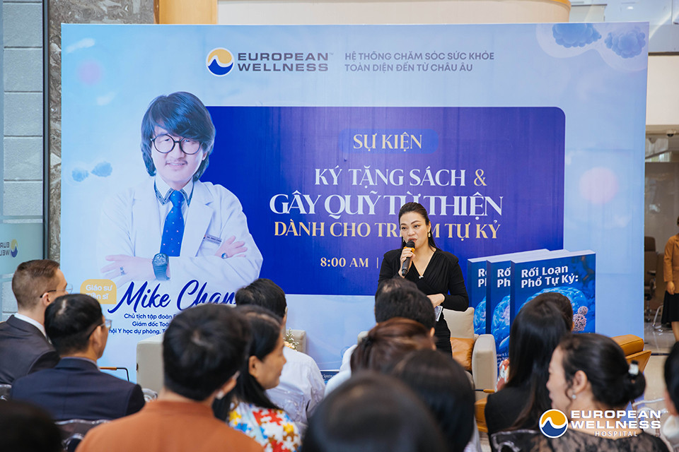 European Wellness công bố gây quỹ từ thiện dành cho trẻ em tự kỷ Việt Nam.