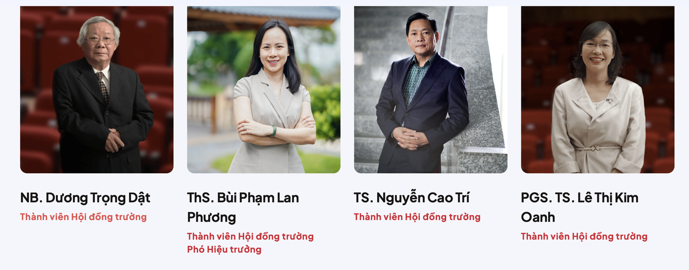 Trên website Trường ĐH Văn Lang, ông Trí vẫn có tên là 1 trong 10 thành viên Hội đồng trường. Trên website Trường ĐH Văn Lang, ông Trí vẫn có tên là 1 trong 10 thành viên Hội đồng trường.