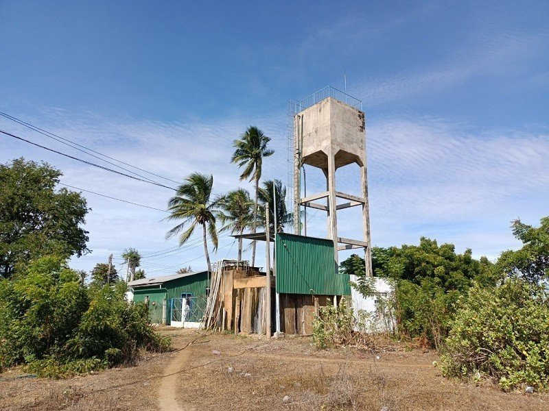 Nhà máy nước Phan Hòa được xây dựng từ năm 1992.