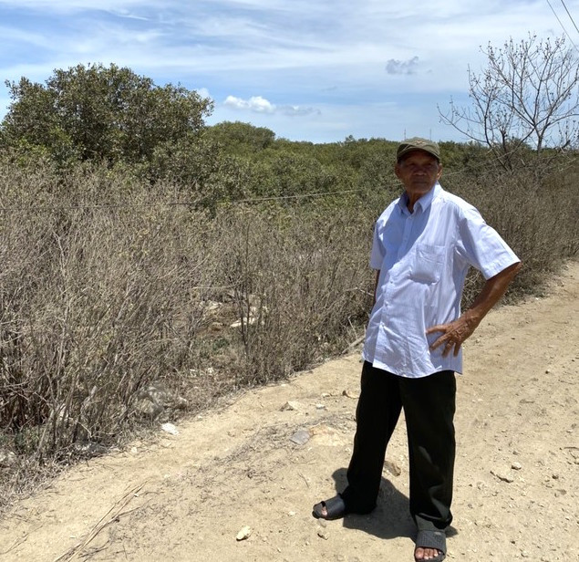 Người dân bên khu đất đi khiếu nại nhiều năm qua ở phường 11, TP Vũng Tàu, tỉnh Bà Rịa - Vũng Tàu.