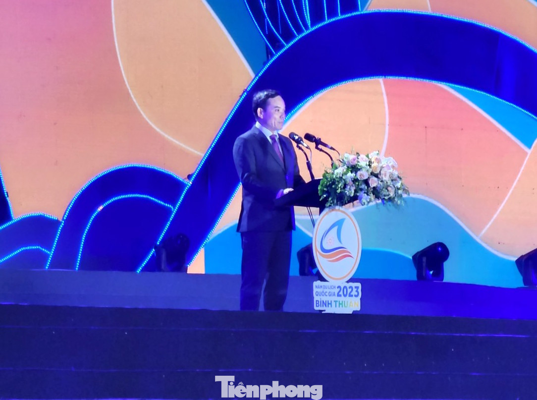 Phó Thủ tướng Trần Lưu Quang phát biểu tại lễ khai mạc.