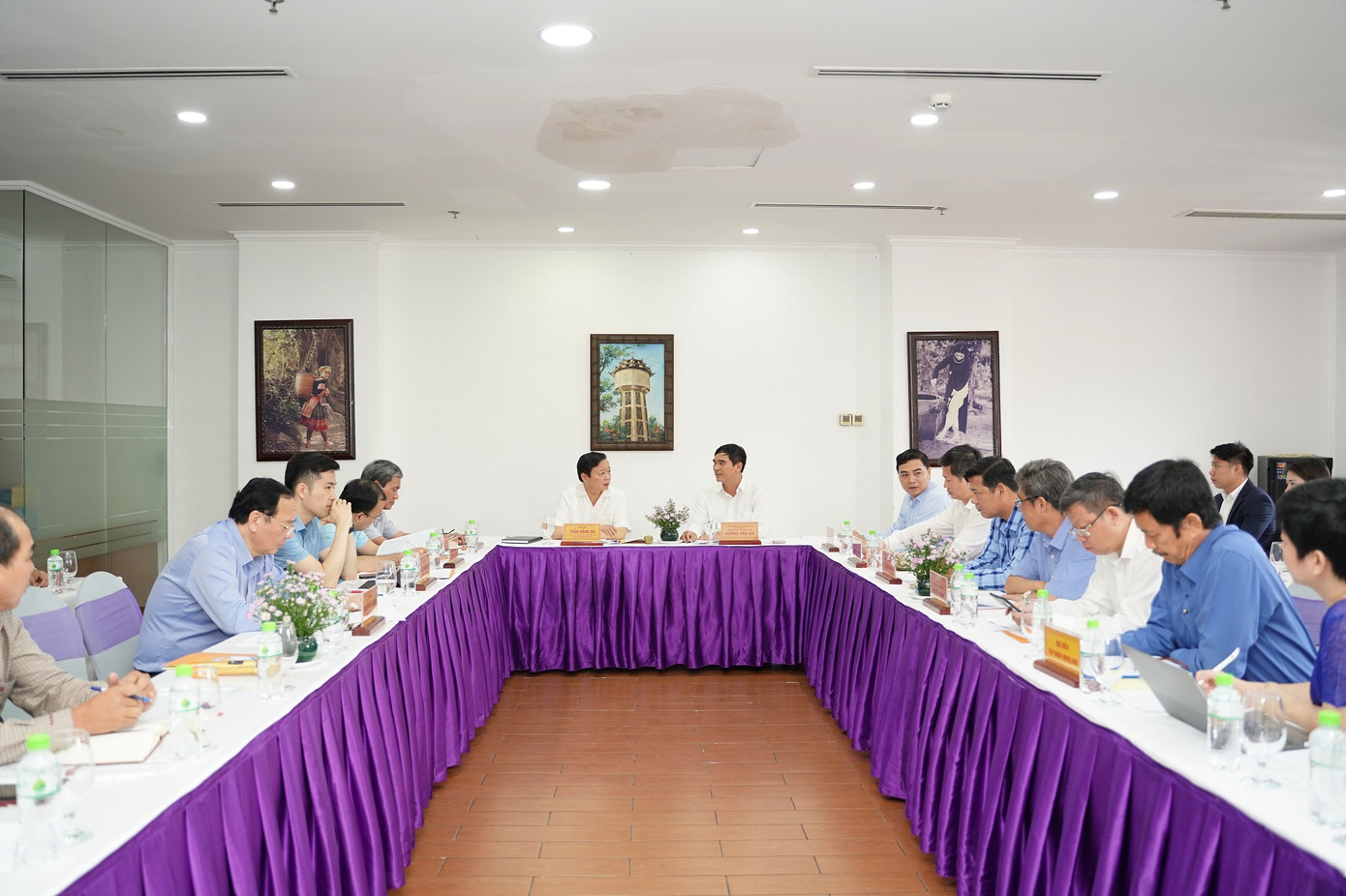 Phó Thủ tướng Trần Hồng Hà làm việc với cán bộ chủ chốt tỉnh Bình Thuận.