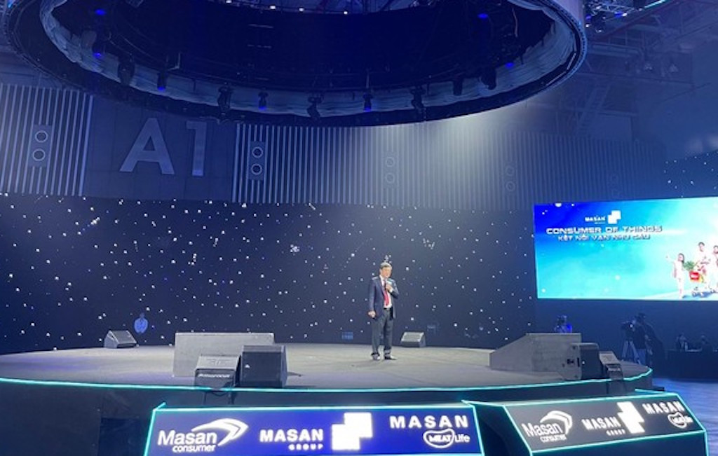 Ông Nguyễn Đăng Quang - Chủ tịch Hội đồng quản trị Tập đoàn Masan Group phát biểu mở đầu đại hội.