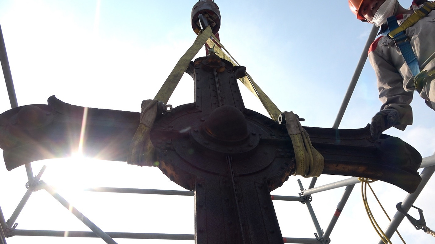 Cận cảnh Thánh giá. Ảnh: Tổng giáo phận Sài Gòn.