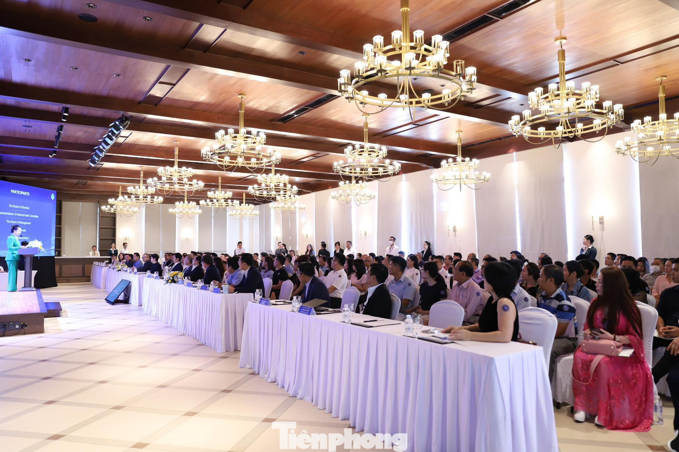 Cổ đông Novaland tham dự đại hội tại NovaWorld Phan Thiết, tỉnh Bình Thuận.