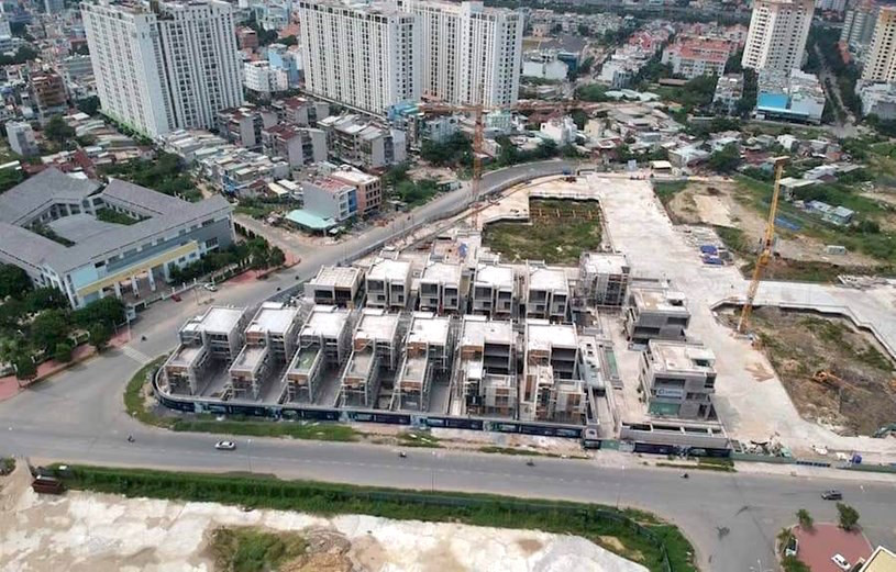 Toàn cảnh 14 căn biệt thự tại dự án Khu biệt thự cao cấp Lancaster Eden. Toàn cảnh 14 căn biệt thự tại dự án Khu biệt thự cao cấp Lancaster Eden.