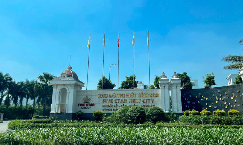 Dự án Five Star Eco City được tỉnh Long An 4 lần điều chỉnh quy hoạch.