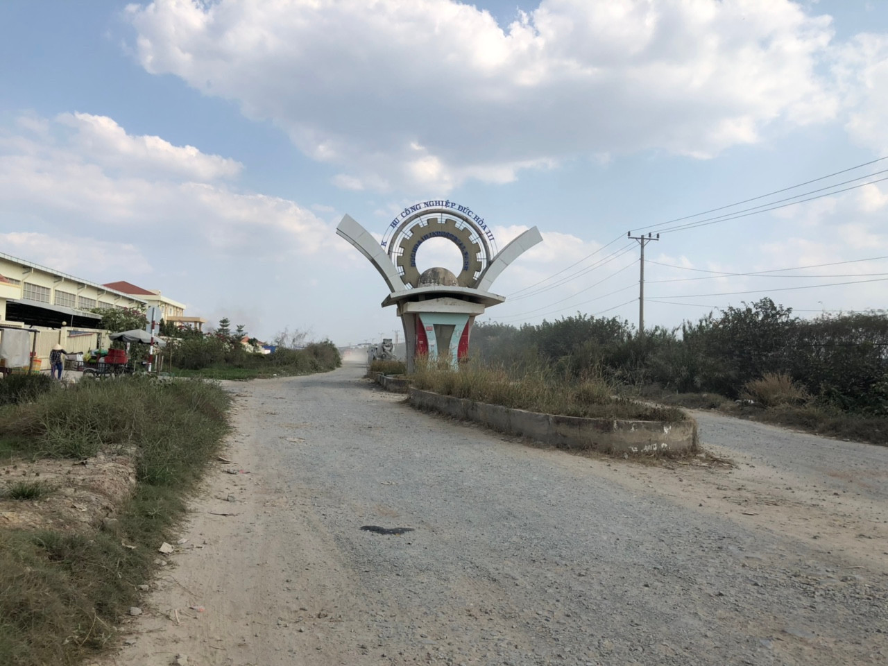 Một góc Khu Công nghiệp Đức Hòa III – Hồng Đạt.