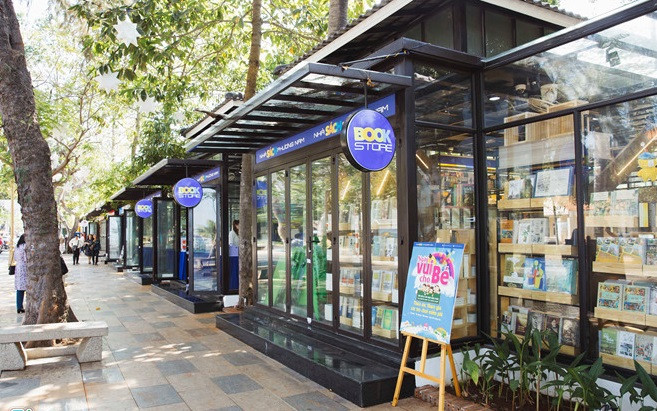 Đường sách Vũng Tàu khá vắng vẻ. Ảnh: I.T.