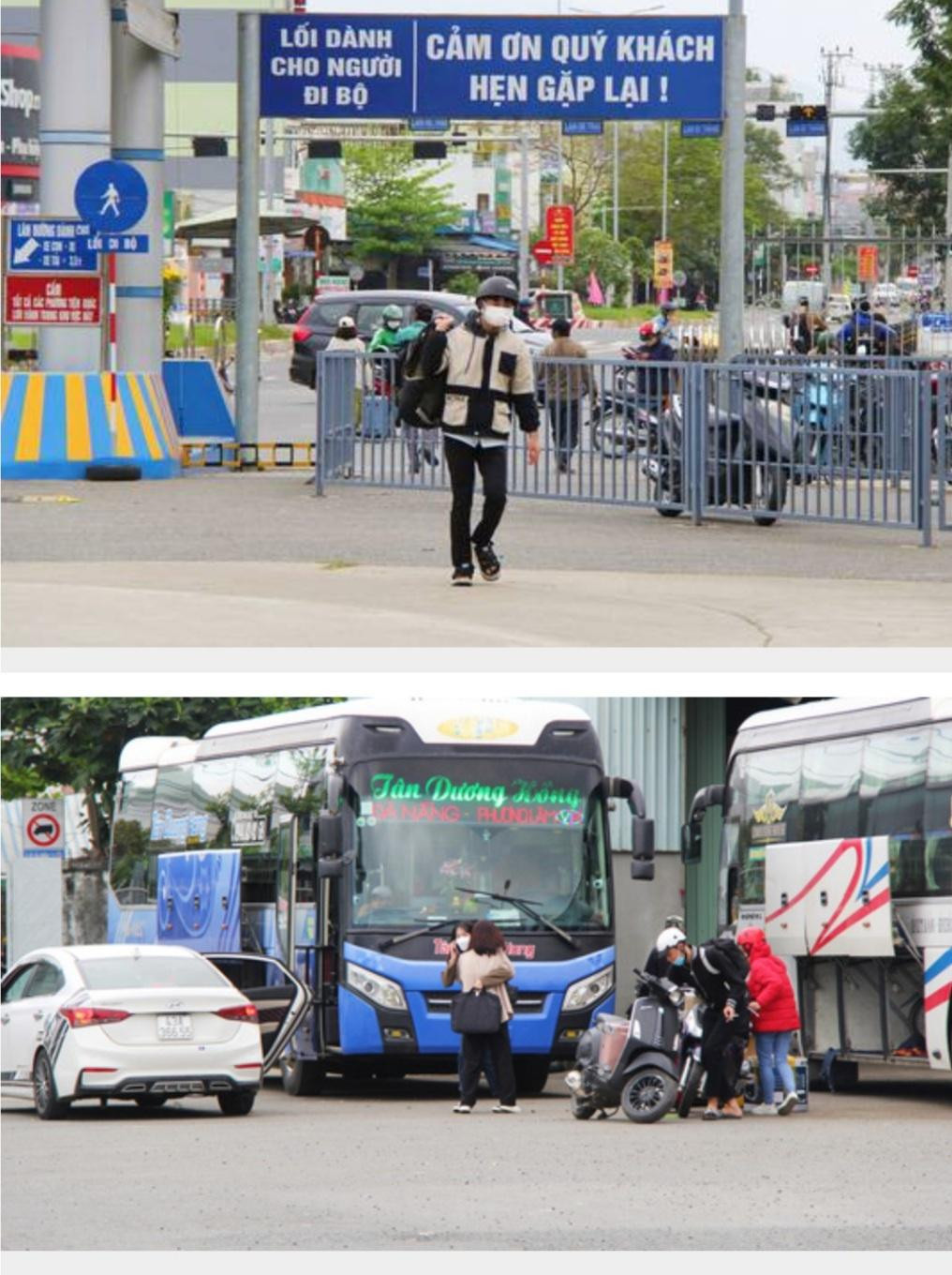 Ngày 6, 7, 8 tháng Giêng được đánh giá là cao điểm của bến xe khi nhu cầu trở về thành phố làm việc của người dân tăng cao