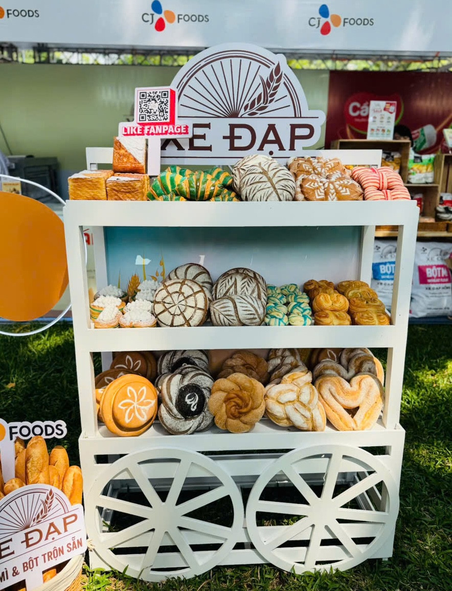 Một quầy bánh mì được thiết kế khá độc đáo Một quầy bánh mì được thiết kế khá độc đáo