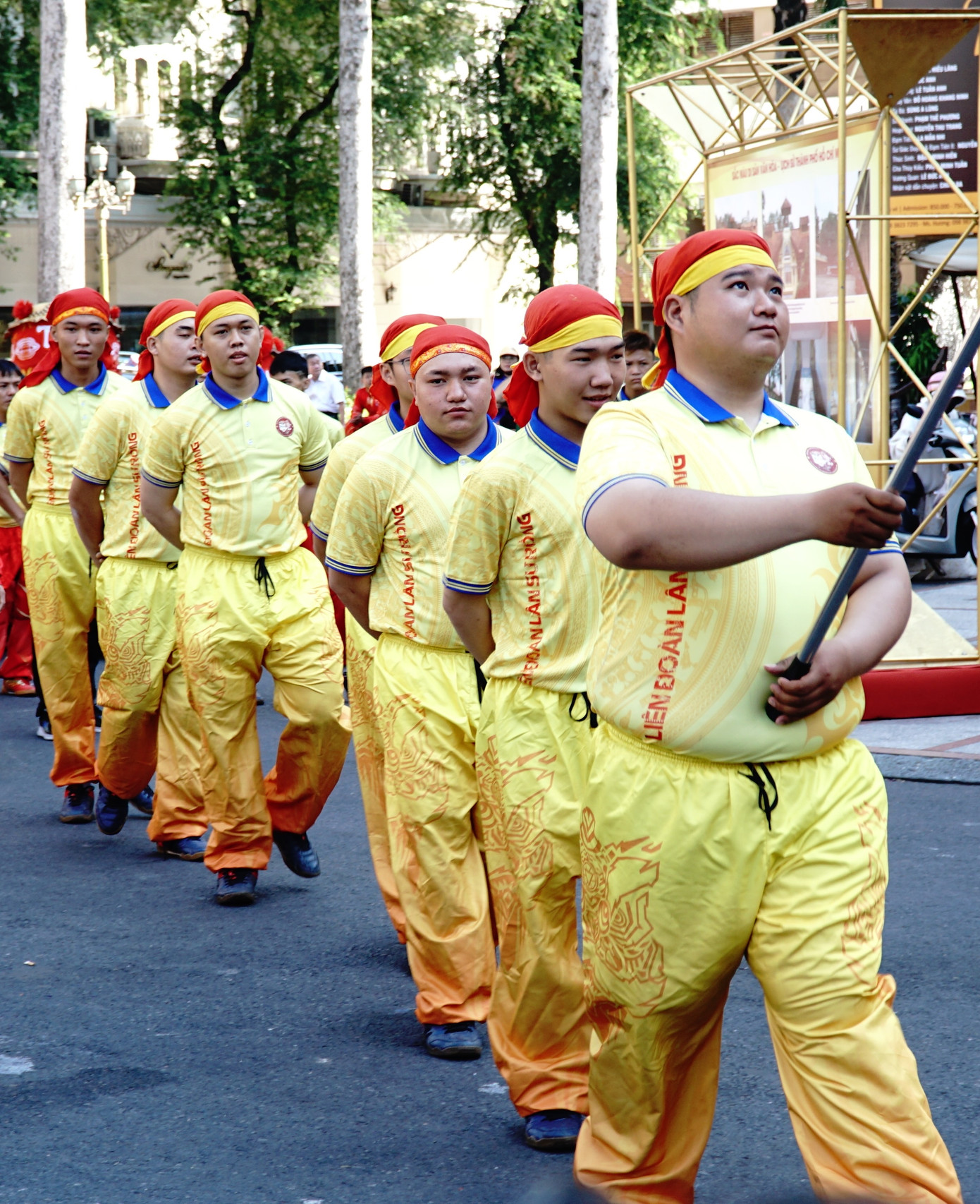 Chuẩn bị cho tiết mục mới