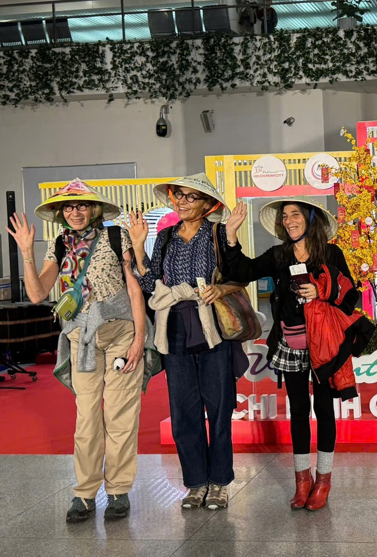 Những du khách đầu tiên đến TPHCM