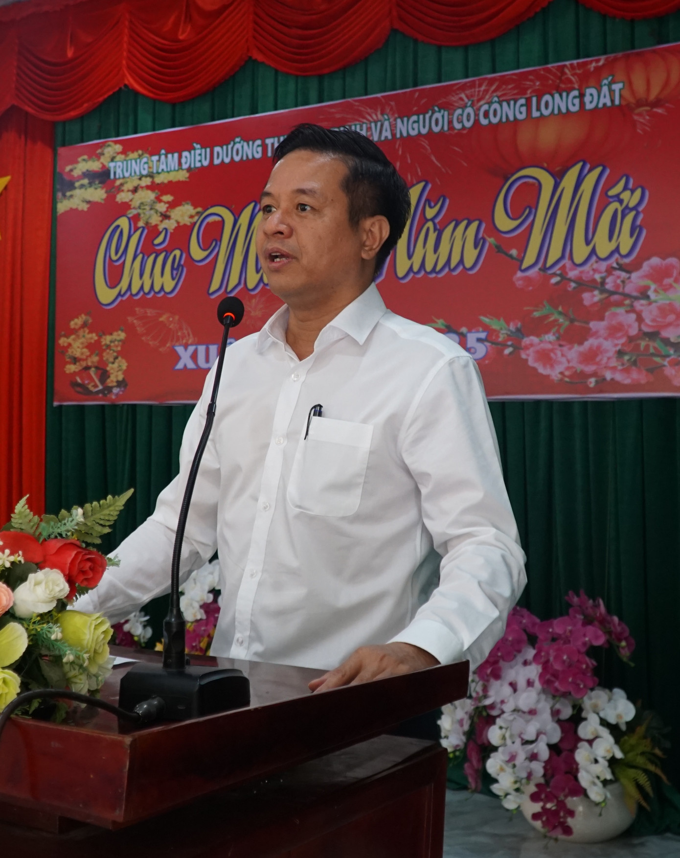 Ông Nguyễn Văn Bính, Phó Giám đốc BIDV chi nhánh Bà Rịa- Vũng Tàu phát biểu