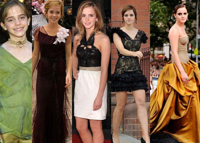 Phong cách ăn mặc của Emma Watson thay đổi theo thời gian
