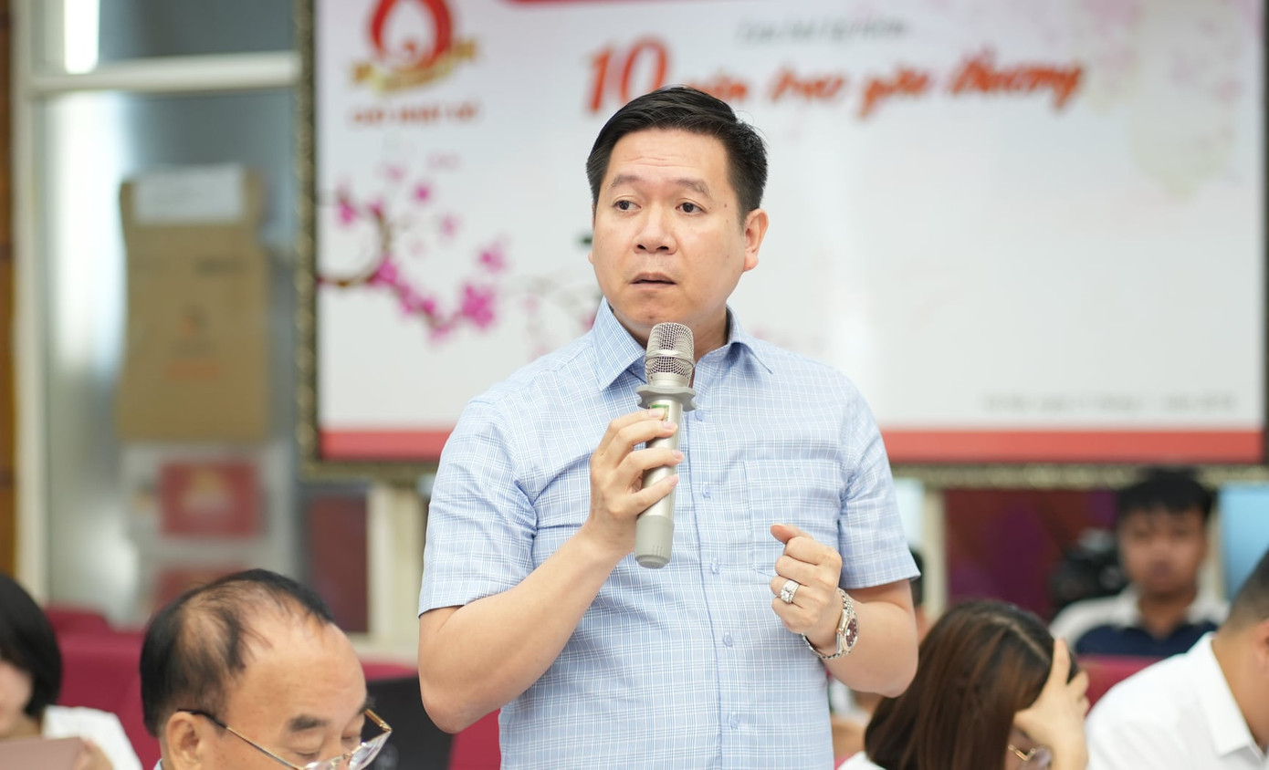 Ông Nguyễn Tiến Dũng - Giám đốc Nhà xe Vân Anh.