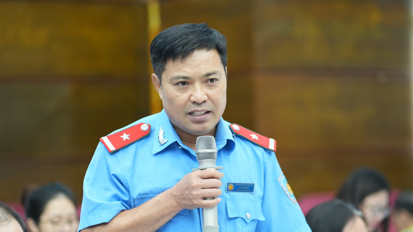 Ông Cao Văn Hiệp - Phó Chánh Thanh tra Sở GTVT Hà Nội.