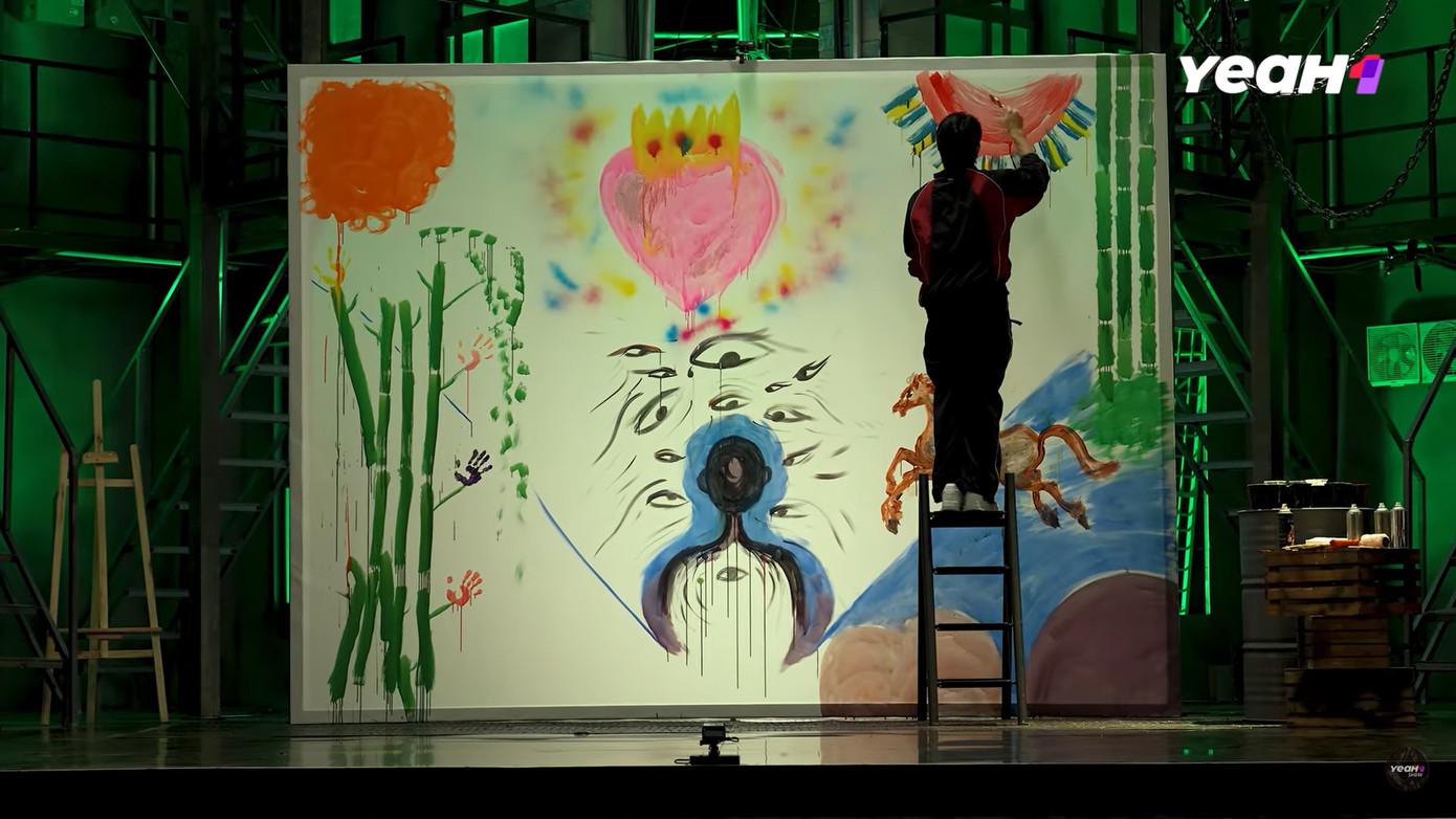 "Miếng dưa hấu" vỏ hơi dày của Soobin. Ảnh: CMH "Miếng dưa hấu" vỏ hơi dày của Soobin. Ảnh: CMH