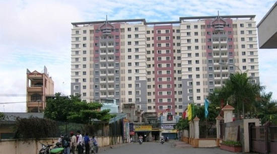 Chung cư nơi xảy ra vụ án