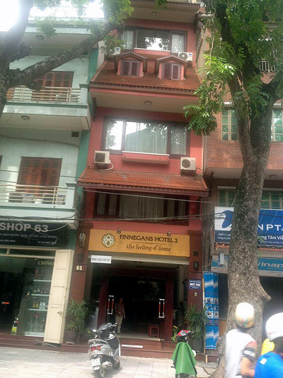 Khách sạn nơi xảy ra hỏa hoạn