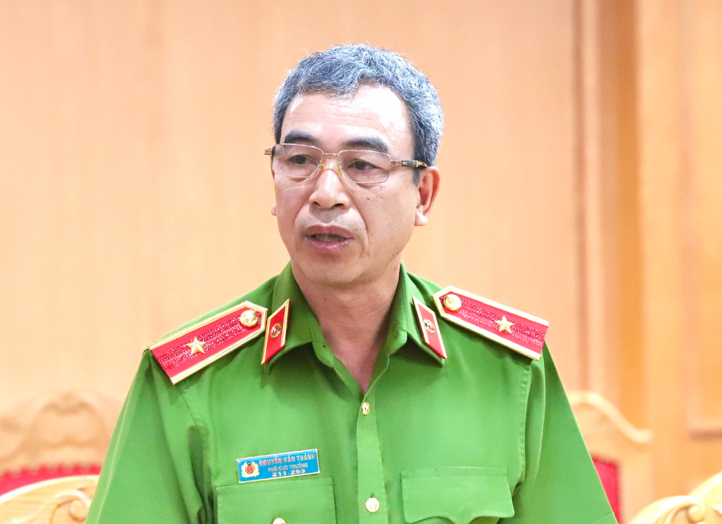 Thiếu tướng Nguyễn Văn Thành, Phó cục trưởng C03, Bộ Công an.