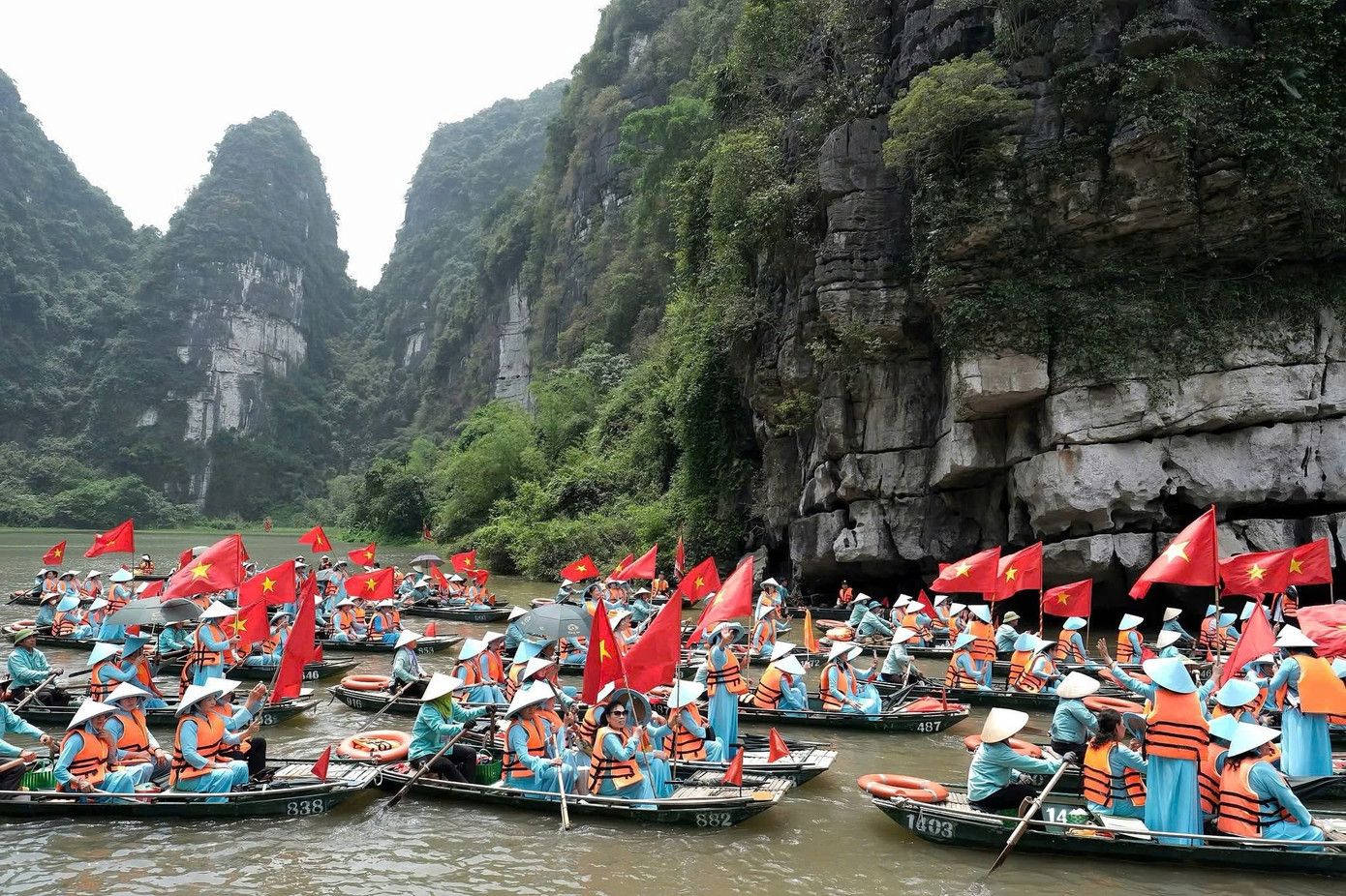 Một góc Di sản Tràng An. Ảnh: N.L.