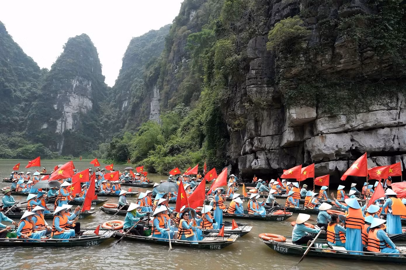 Một góc Di sản Tràng An. Ảnh: N.L.