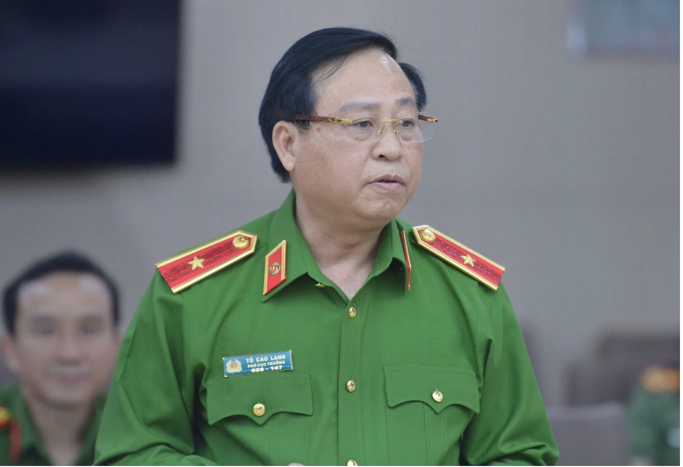Thiếu tướng Tô Cao Lanh, Phó Cục trưởng Cục Cảnh sát điều tra tội phạm về trật tự xã hội (C02, Bộ Công an), khẳng định lực lượng công an luôn theo dõi sát sao các vụ việc gây chú ý trong dư luận. Ảnh: Đ.H Thiếu tướng Tô Cao Lanh, Phó Cục trưởng Cục Cảnh sát điều tra tội phạm về trật tự xã hội (C02, Bộ Công an), khẳng định lực lượng công an luôn theo dõi sát sao các vụ việc gây chú ý trong dư luận. Ảnh: Đ.H