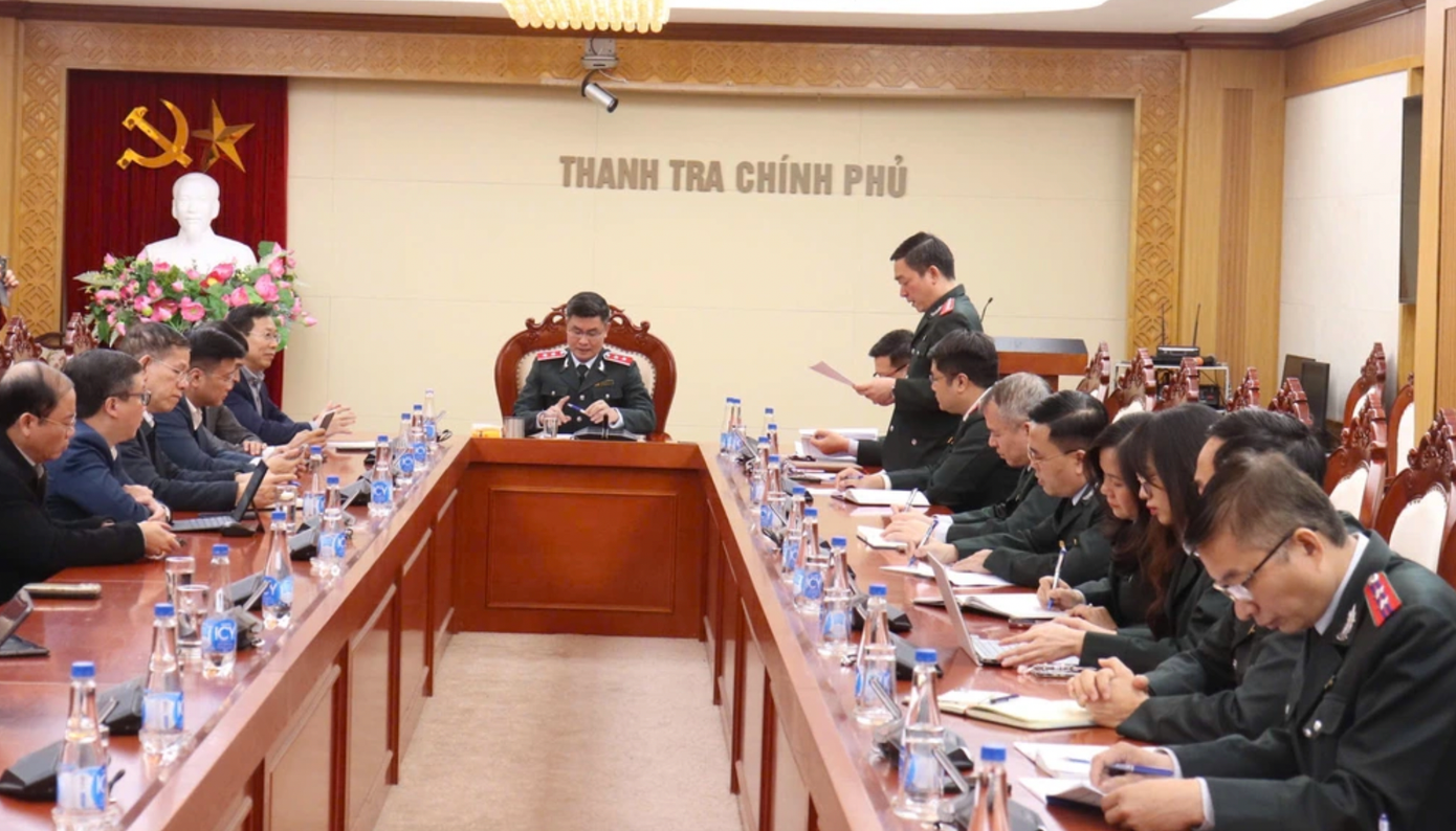 Thanh tra Chính phủ công bố kết luận thanh tra. Thanh tra Chính phủ công bố kết luận thanh tra.