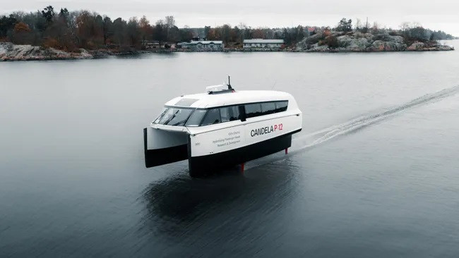 Candela P-12 có tốc độ tối đa 56 km/h sẽ gia nhập mạng lưới giao thông của Stockholm vào năm 2024. (Ảnh:CANDELA)