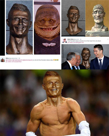 Tượng xấu che mờ vụ Ronaldo gạ tình người đẹp siêu vòng 3 ảnh 1