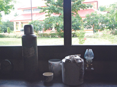 Vật dụng sinh hoạt trong khu lưu niệm