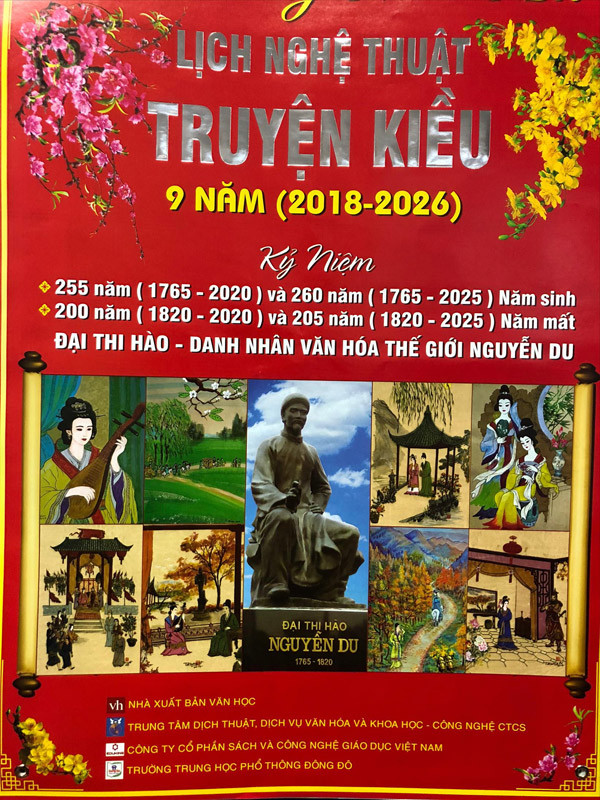 Ra mắt bộ lịch nghệ thuật Truyện Kiều 9 năm ảnh 1