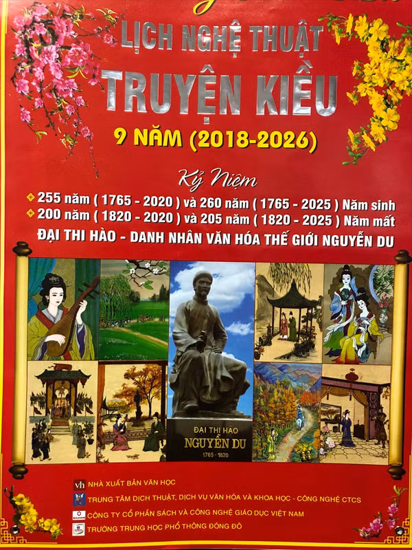 Ra mắt bộ lịch nghệ thuật Truyện Kiều 9 năm ảnh 1