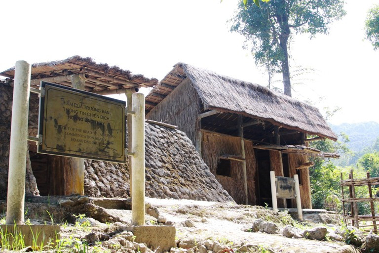 Hầm của Trưởng Ban Thông tin chiến dịch Hoàng Đạo Thúy