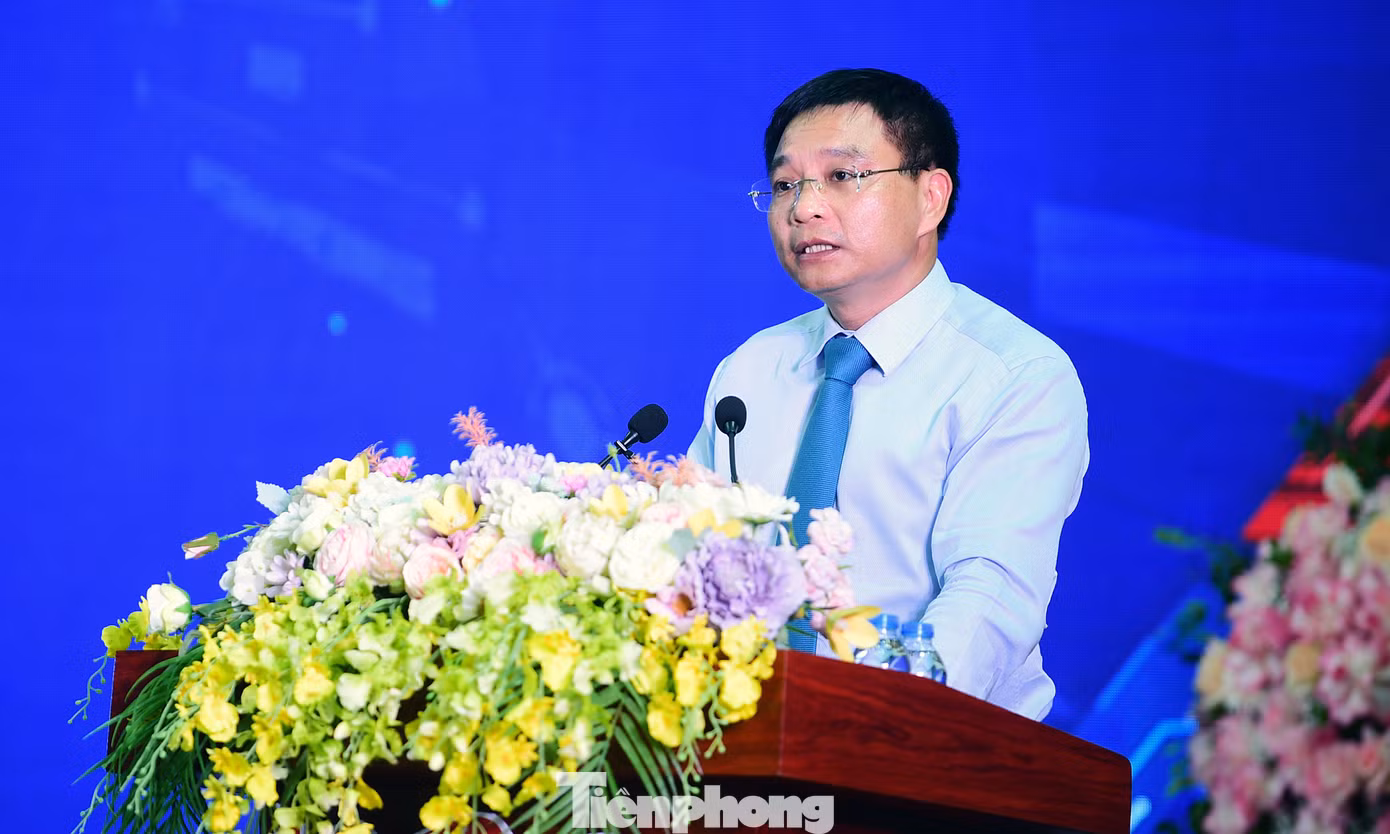 Ông Nguyễn Văn Thắng phát biểu tại chương trình. Ảnh: Xuân Tùng