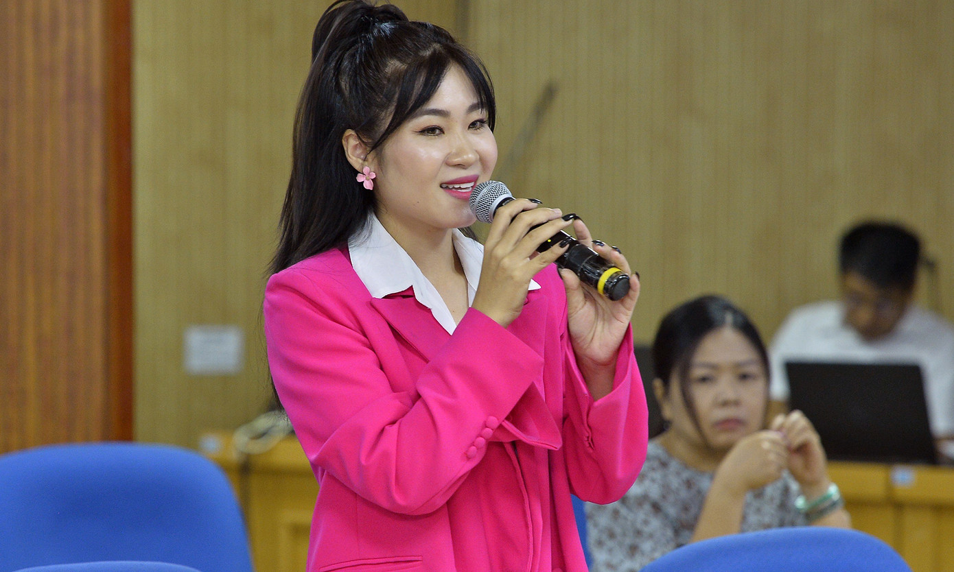 Ca sĩ Hà Myo - đại sứ đồng hành với chương trình. Ảnh: BTC Ca sĩ Hà Myo - đại sứ đồng hành với chương trình. Ảnh: BTC